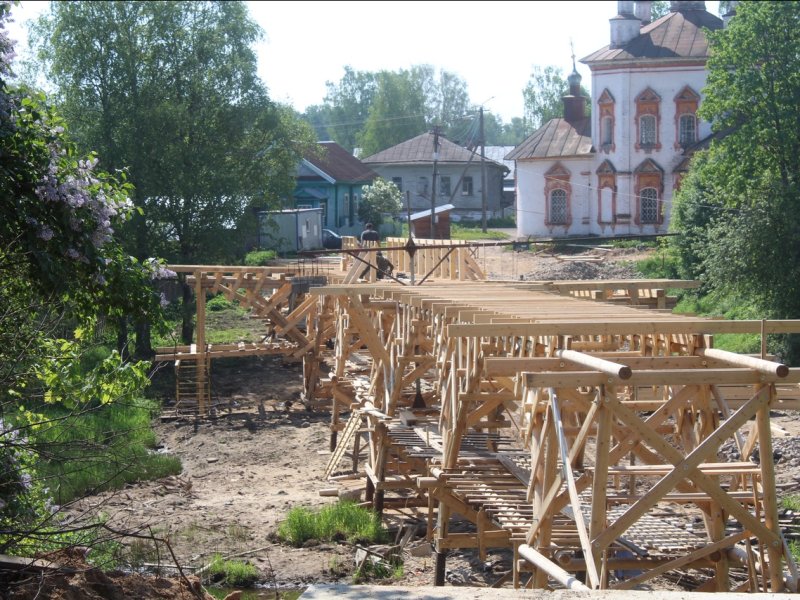 Благоустроенный «Козий мостик» в Устюжне планируют открыть в августе